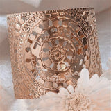Shma Israel Hebrew Rose Gold Cuff, Packaged and Ready for Giving, Handmade in Israel