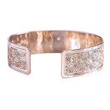 Dainty Rose Gold Cuff Bracelet – Thin Spiral Bangle, Delicate & Elegant, Perfectly Packaged for Gifting