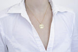 Hebrew Shalom Necklace – Inspirational Rose Gold Jewelry, Handmade in Israel & Perfect for Gifting