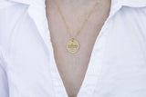 Hebrew Shalom Necklace – Inspirational Rose Gold Jewelry, Handmade in Israel & Perfect for Gifting