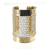 Bridal Dainty Gold Cuff, Gold Filled Cuff, Crocheted Cuff, Gold Jewelry, Gold Cuff Bracelet, Crocheted Jewelry, Bridal Jewelry, Bridal Cuff Packaged and Ready for Gift Giving