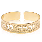 Proverbs 31:25 Dainty Cuff, Christian and Jewish Scripture bracelet in Hebrew for Women, Made in Israel