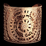 Rose Gold Cuff, Jewish Jewelry, Kabbalah, Judaica, 72 Names, Kabbalah Rose Gold Cuff, Certainty, Healing, Religious Jewelry, Inspiration