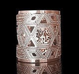 Shma Israel Dainty Rose Gold Cuff, Hebrew Jewelry, Jewish Jewelry, Spiritual Jewelry, Blessings Jewelry, Bible Jewelry, Hebrew Jewelry for Women, Packaged and Ready for Gift Giving, Handmade in Israel