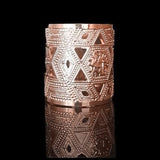Shma Israel Dainty Rose Gold Cuff, Hebrew Jewelry, Jewish Jewelry, Spiritual Jewelry, Blessings Jewelry, Bible Jewelry, Hebrew Jewelry for Women, Packaged and Ready for Gift Giving, Handmade in Israel