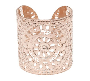 Shma Israel Hebrew Rose Gold Cuff, Packaged and Ready for Giving, Handmade in Israel