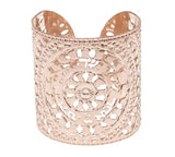 Shma Israel Hebrew Rose Gold Cuff, Packaged and Ready for Giving, Handmade in Israel