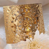 Shma Israel Hebrew Gold Cuff, Packaged and Ready for Giving, Handmade in Israel