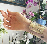 Cuff Bracelet, Ten Commandments, Modern Jewelry, Hebrew Bracelet, Inspirational Bracelet, Angel Cuff Jewelry, Jewish Jewelry for Women Packaged and Ready for Gift Giving, Handmade in Israel